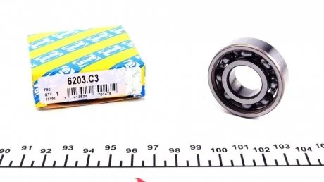 Підшипник (17x40x12) SNR NTN 6203 C3