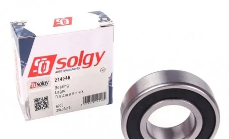 Підшипник (25x52x15) SOLGY 214046