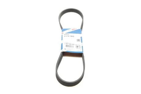 Ремінь генератора Ford Transit 1.6TDCI 13-/Toyota Corolla 1.4D-4D 04- (6PK965) BOSCH 1987948485