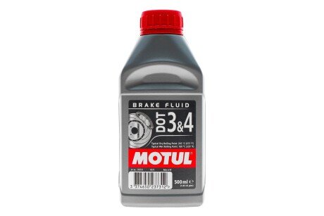 Рідина гальмівна DOT 3&4 (0,5L) (102718) MOTUL 807910