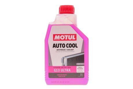 Антифриз (розовый) G13 (1л) (1:1=-35°C) Auto Cool G13 Ultra (109115) MOTUL 820101