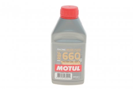 Рідина гальмівна DOT4 (0.5L) RBF660 Factory Line (101666) MOTUL 847205