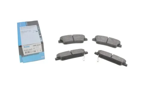 Колодки гальмівні (задні) Hyundai Santa Fe II 06-/Kia Sorento II 09- KAVO KBP-3034