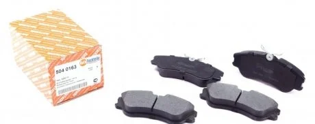 Колодки тормозные (передние) Citroen Berlingo/Peugeot Partner 96- AUTOTECHTEILE 504 0163