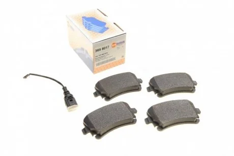 Колодки гальмівні AUTOTECHTEILE 369 8017