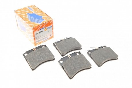 Колодки гальмівні AUTOTECHTEILE 369 8012