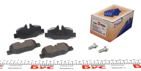 Колодки гальмівні (задні) MB Vito (W639) 03- AUTOTECHTEILE 100 4268