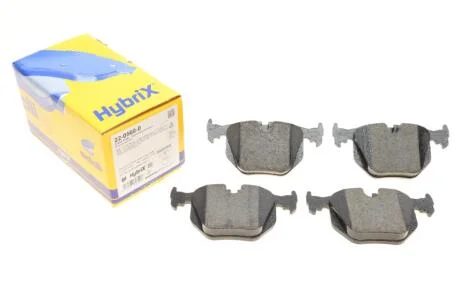 Колодки гальмівні (задні) BMW 3 (E46)/5 (E39) 98-07/7 (E38) 94-01/X3 (E83) 04-11/X5 (E53) 00-06 Metelli 22-0560-0