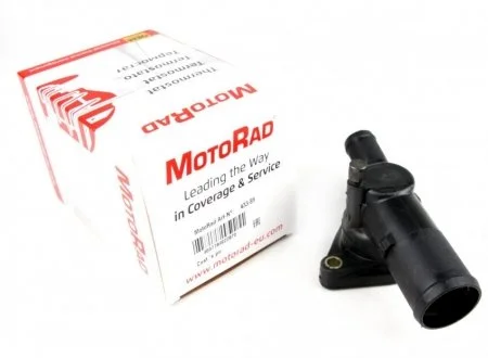 Термостат системи охолодження (89°C, в корпусі) DACIA LOGAN, LOGAN II, LOGAN MCV II, SANDERO, SANDERO II NISSAN KUBISTAR RENAULT CLIO II, CLIO II/HATCHBACK, CLIO III 1.0-1.2LPG 05.96- MOTORAD 433-89K