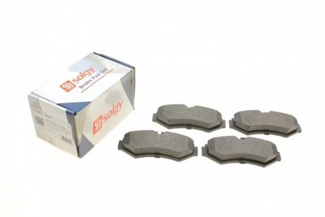 Колодки гальмівні (задні) MB Sprinter 208-316 96- (Bosch) SOLGY 209004