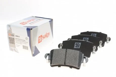 Колодки гальмівні (задні) Opel Movano/Renault Master 98- SOLGY 209014