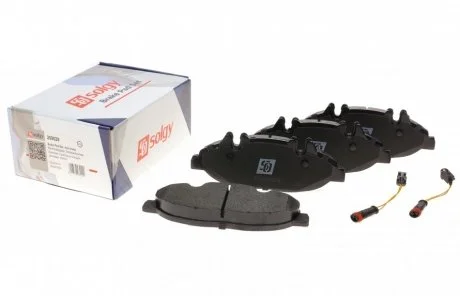 Колодки гальмівні (передні) MB Vito (W639) 03- (з датчиками) SOLGY 209029