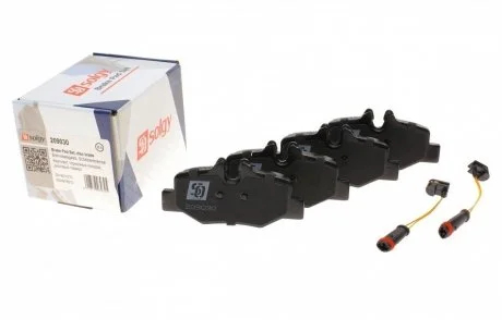 Колодки гальмівні (задні) MB Vito (W639) 03- (з датчиками) SOLGY 209030