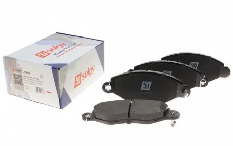 Колодки гальмівні (передні) Ford Transit 00- (FWD) SOLGY 209033