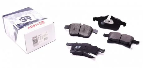 Колодки гальмівні (передні) Opel Combo 01- (Ate) SOLGY 209079