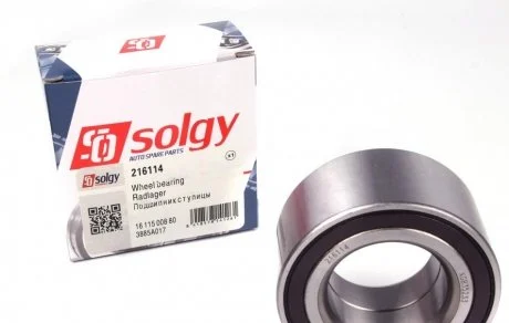 Підшипник маточини (передньої) Peugeot 4007/4008/Mitsubishi ASX/Outlander (43x80x40) (+ABS) SOLGY 216114