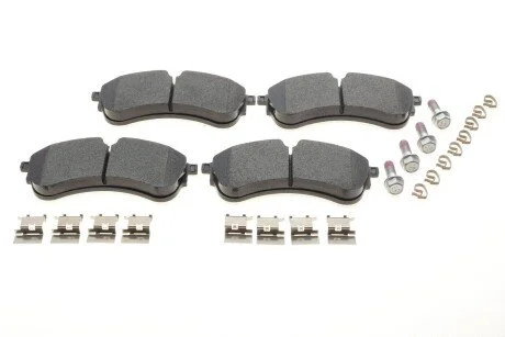 Колодки тормозные (передние) VW Crafter 2.0TDI 16-(CBI) Q+ (177.7x70.7x21.4) TEXTAR 2217801