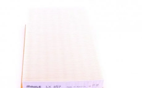 Повітряний фільтр KNECHT MAHLE / KNECHT LX 857