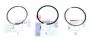 Кольца поршневые MB OM601-604D (89.00mm/+0.5) (2.5-2-3) = 8910595000 NPR 120 010 0031 21 (фото 2)