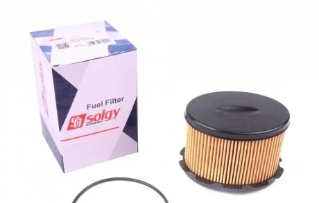 Фільтр паливний Citroen Berlingo/Peugeot Partner 1.9D (DW8) 98- SOLGY 102012