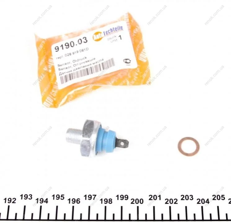 Датчик тиску оливи, VW Caddy/T4/LT AUTOTECHTEILE 391 9003 (фото 1)