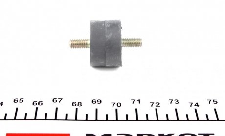 Опора радиатора MB (W123/126/W601-611) (M6x1.5) AUTOTECHTEILE 100 9861 (фото 1)