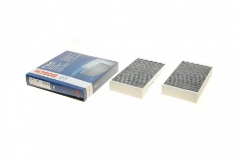 Фільтр салону MB ML-class (W164)/GL-class (X164) 05-12 (вугільний) (к-кт 2шт.) BOSCH 1987435585
