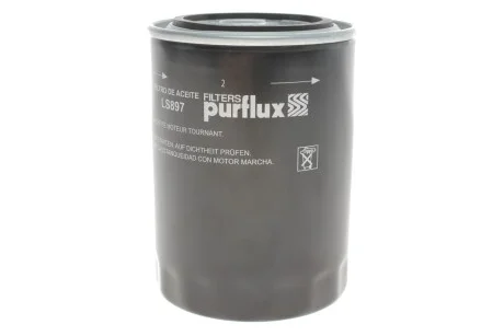 Фільтр масляний Almera N15/Primera 06-02 Purflux LS897