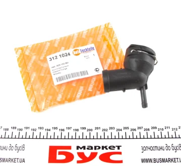 Фланець системи охолодження VW Caddy III 1.6-2.0 SDI 10-15 AUTOTECHTEILE 312 1024