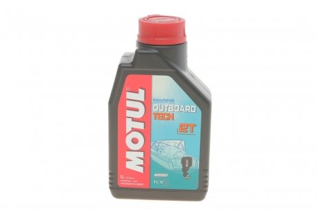 Олива Outboard Tech 2T (1L) (102789) MOTUL 851711