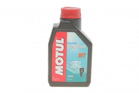 Масло Outboard 2T (1L) (102788) MOTUL 851811