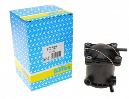 Корпус топливного фильтра Citroen Berlingo/Fiat Scudo 1.9TD (C422) (с крышкой) Purflux FC502 (фото 1)