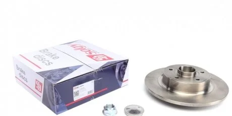 Диск гальмівний (задній) Renault Laguna II/Scenic II (274x11) (+ABS) (з підшипником) SOLGY 208030