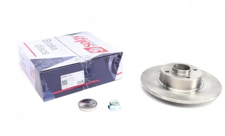 Диск гальмівний (задній) Renault Scenic II 03- (270х10) (+ABS) (з підшипником) SOLGY 208032