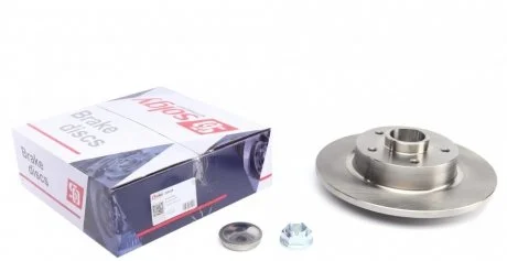 Диск гальмівний (задній) Renault Scenic III 09- (274х11) (+ABS) (з підшипником) SOLGY 208038