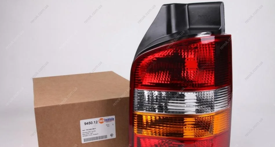 Фонарь задний VW T5(R) (желтый поворот) (ляда) (9450.12) AUTOTECHTEILE 394 5012 (фото 1)