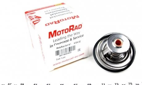 Термостат системи охолодження (82°C) MERCEDES V (638/2) AUDI A3, A8 D2, A8 D3, TT BMW 3 (E36), 5 (E34), 5 (E39), 7 (E38) FORD GALAXY I, GALAXY MK I LAND ROVER RANGE ROVER II 1.7D-4.2 11.75-03.16 MOTORAD 304-82K