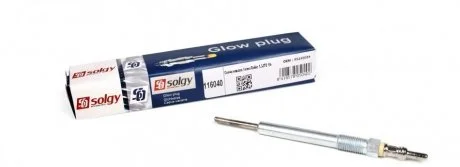 Свічка розжарювання Citroen Nemo/Fiat Doblo 1.3JTD 10- SOLGY 116040