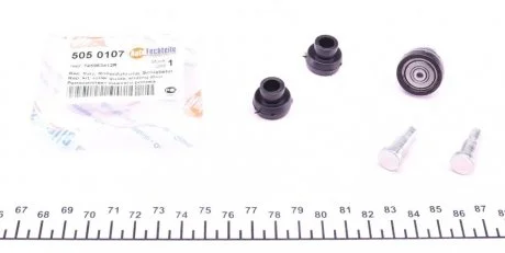 Ролик дверей (бічних/нижній) Renault Master/Opel Movano 10- AUTOTECHTEILE 505 0107