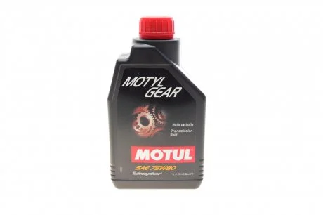 Олива 75W80 Gear (1L) (105782/101154) MOTUL 823401