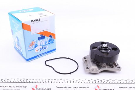 Помпа води Mazda 2 II/3 I/II 1.3/1.3MZR/1.4/1.5/1.6/1.6MZR 03-17 (B/B) (6 лоп) GRAF PA962