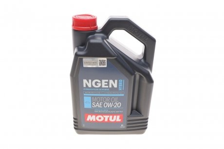 Олива 0W20 Hybrid (4L) (107142) API SP/ ILSAC GF-6b/ILSAC GF-6a MOTUL 333107