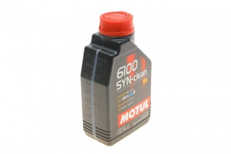 Масло 5W30 6100 SYN-clean (1л) (CHRYSLER MS-11106/GM dexos2TM/MB 229.51/VW 50200/50501) MOTUL 814211