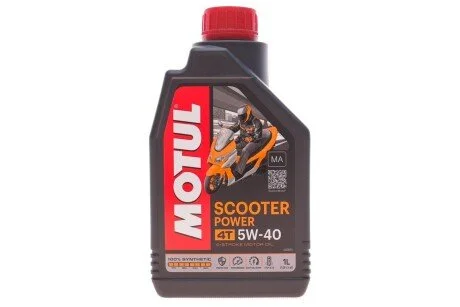 Масло 5W40 4T Scooter Power (1л) MOTUL 832001