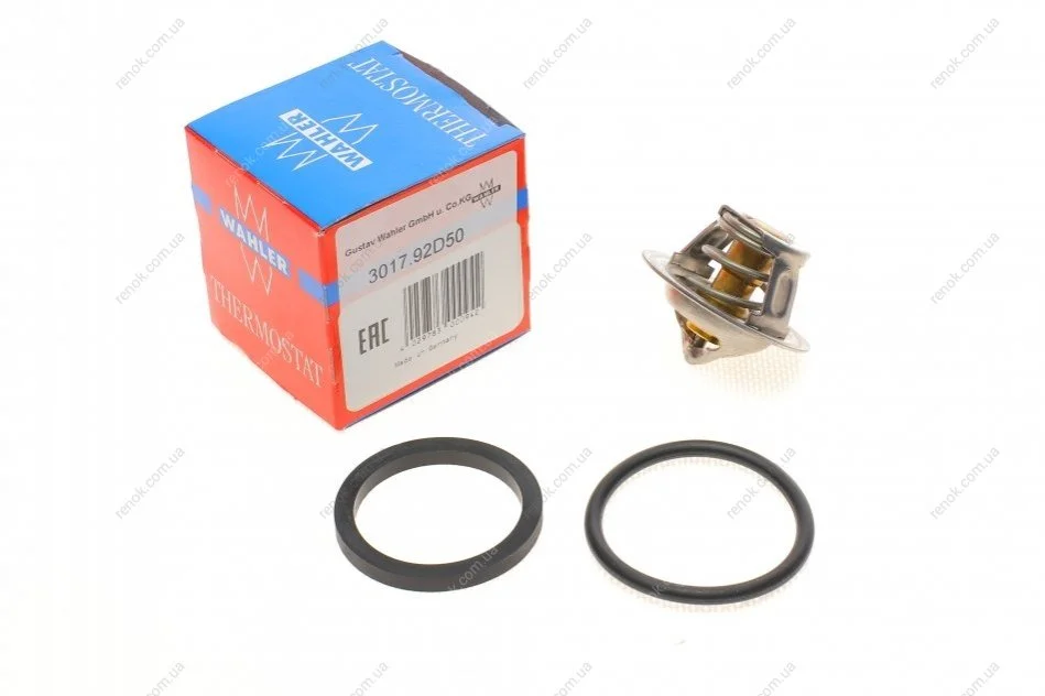 Термостат Opel Ascona C/Astra F/G/Combo/Kadett E 1.0-1.6 81- WAHLER 3017.92D50 (фото 1)