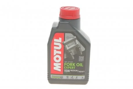 Масло 15W для мотовилок Fork Oil Expert Medium (1л) MOTUL 822101