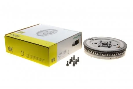 Двомасовий маховик мкпп (з болтами без направляючого підшипника з диском регулювання тертя) RENAULT GRAND SCENIC II, MEGANE II, SCENIC II 2.0 11.02-01.11 415 0224 10 LuK 415022410