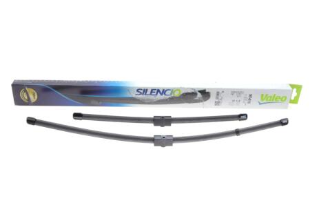 Щітки склоочисника (650/425мм) Ford Focus II 04-12/ Peugeot 207 07- Valeo 574324
