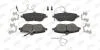 Комплект тормозных колодок, дисковый тормоз Jurid 573131JC (фото 3)