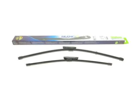 Щітки склоочисника (600/450мм) Renault Megane II/IV 02- Valeo 574365